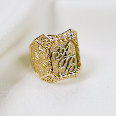 Печатка с инициалами