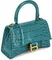 Сумка BALENCIAGA с крокодиловым тиснением