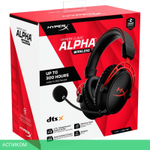 Наушники HyperX Cloud Alpha Wireless черный (5D4AA)