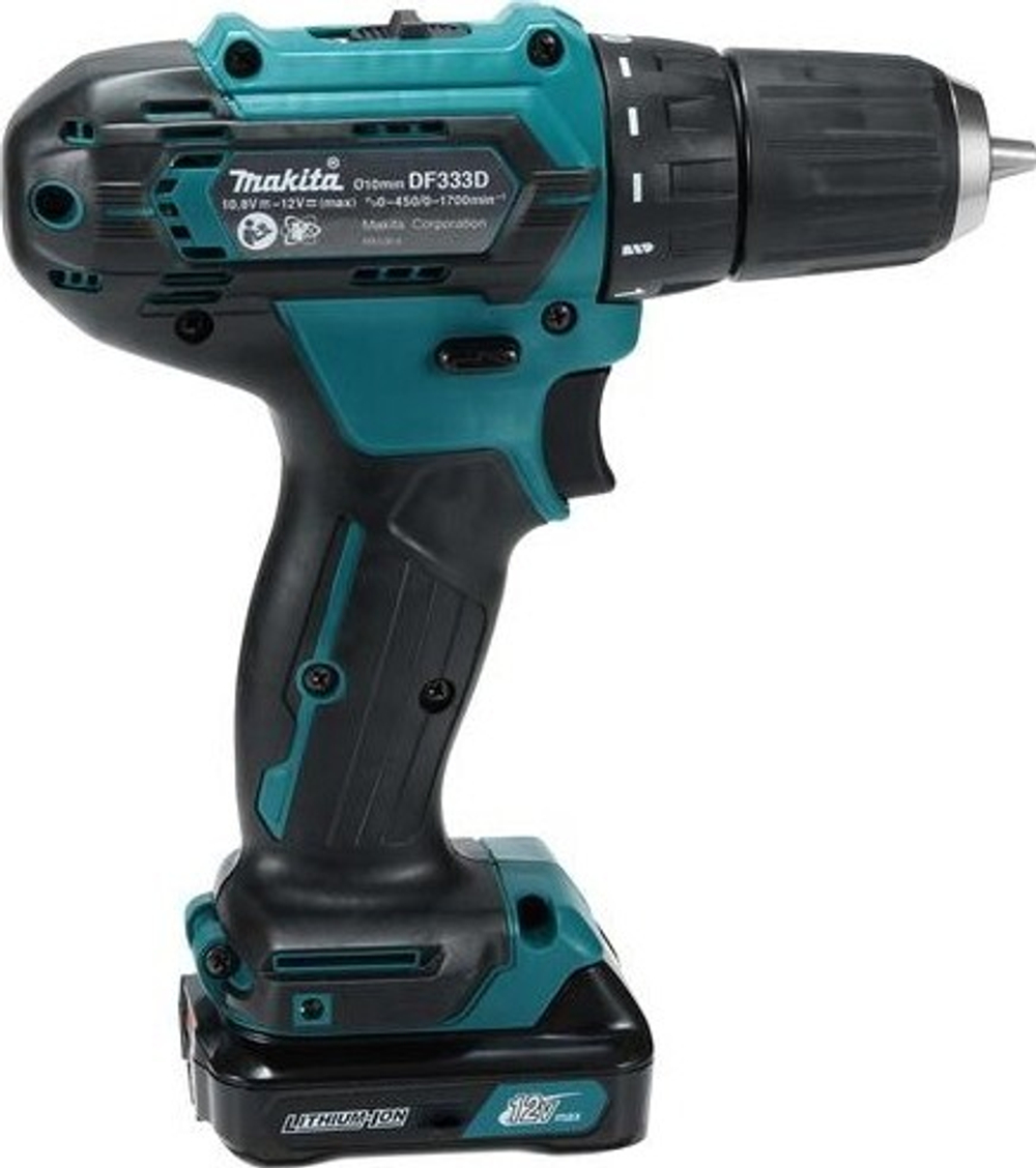 Дрель-шуруповерт аккумуляторная MAKITA DF 333 DWYE4 DF333DWYE4
