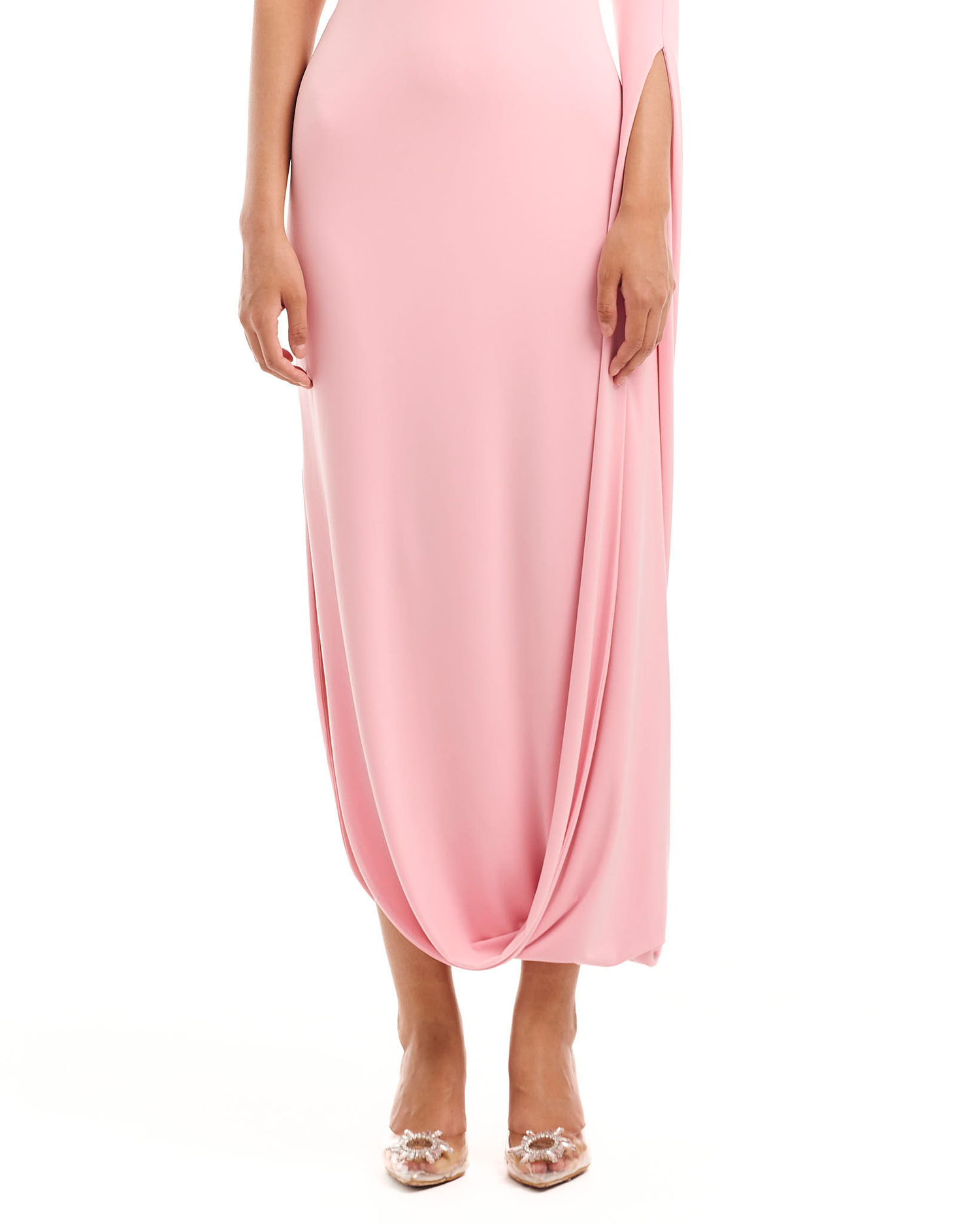 Платье Fluid (Флюид) трикотажное розовое