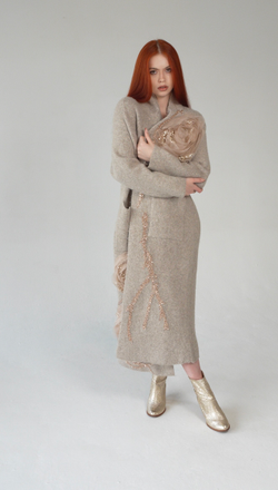 Мягкое пальто "Роза"