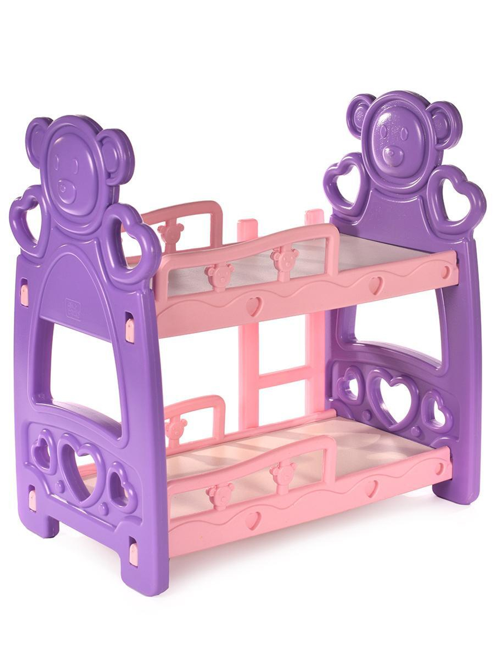 Кроватка для кукол пластм. (39*22*39 см), сетка