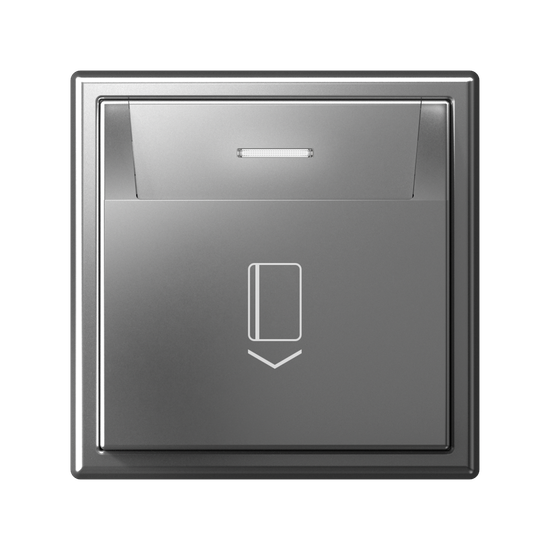 Выключатель карточный ArtGallery 10А без задержки времени быстрозажим. клем. сталь SE GAL000914S