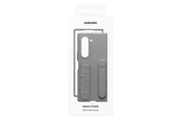 Чехол Samsung Silicone Case Fold6 серый