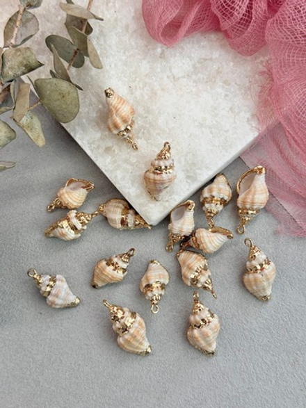 Подвеска ракушка, 20*25 мм, 2 штуки