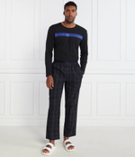 Пижамы Urban Long Set BOSS BLACK - темно-синий(50501819)