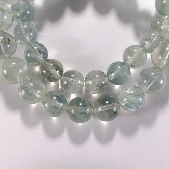 Бусина из олигоклаза (Аруша, Танзания), шар гладкий 10 мм