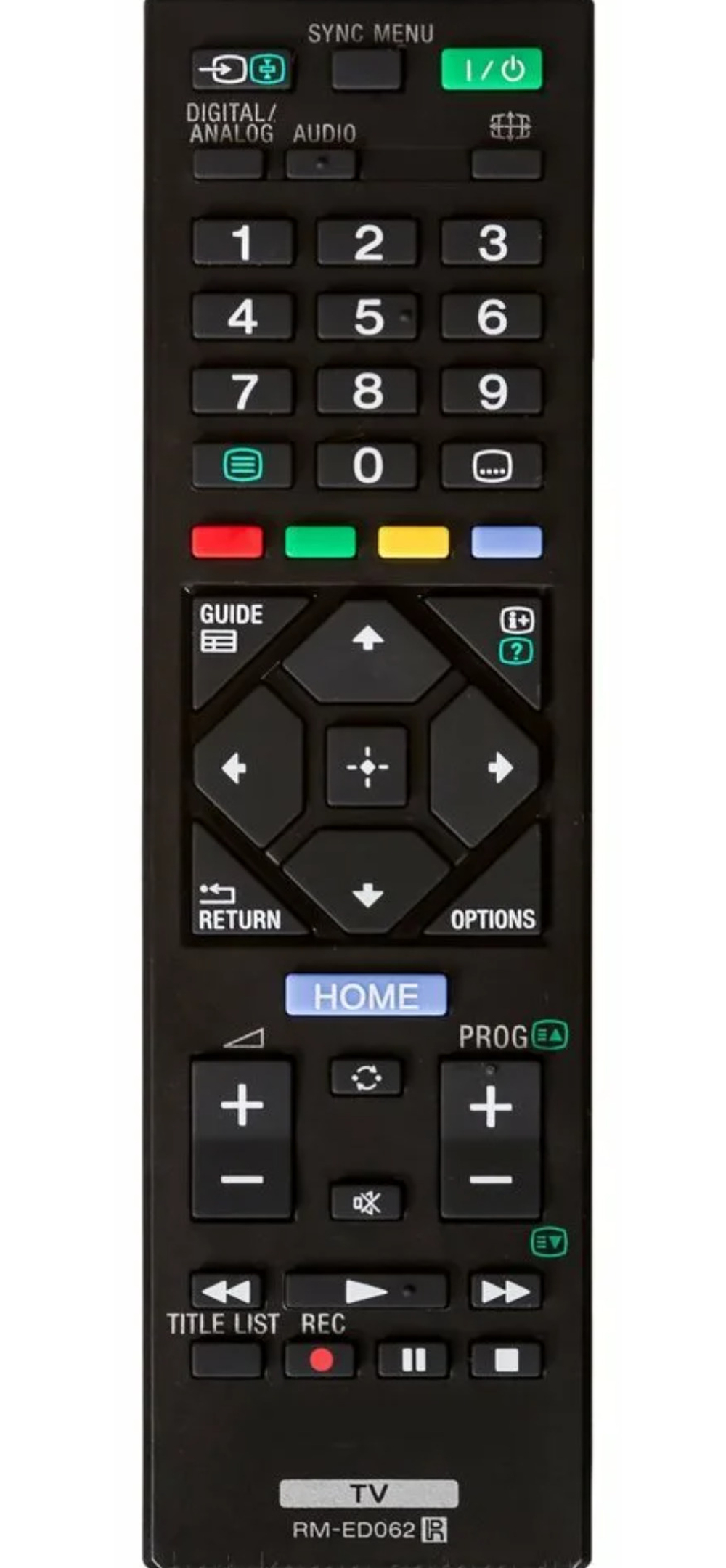 Пульт RM-ED062 для телевизора SONY / RM-L1185