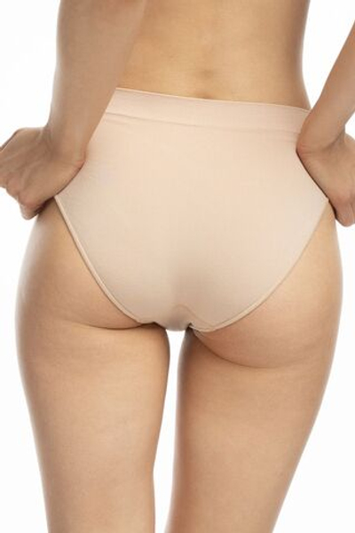 Трусики-слипы Bamboo со средней линией талии (Размер: XXL) (Цвет: телесный)