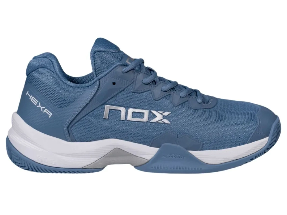 Мужские кросовки для Padel NOX ML10 Hexa - blue/silver
