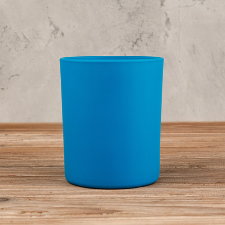 Стакан 220мл (голубой матовый)