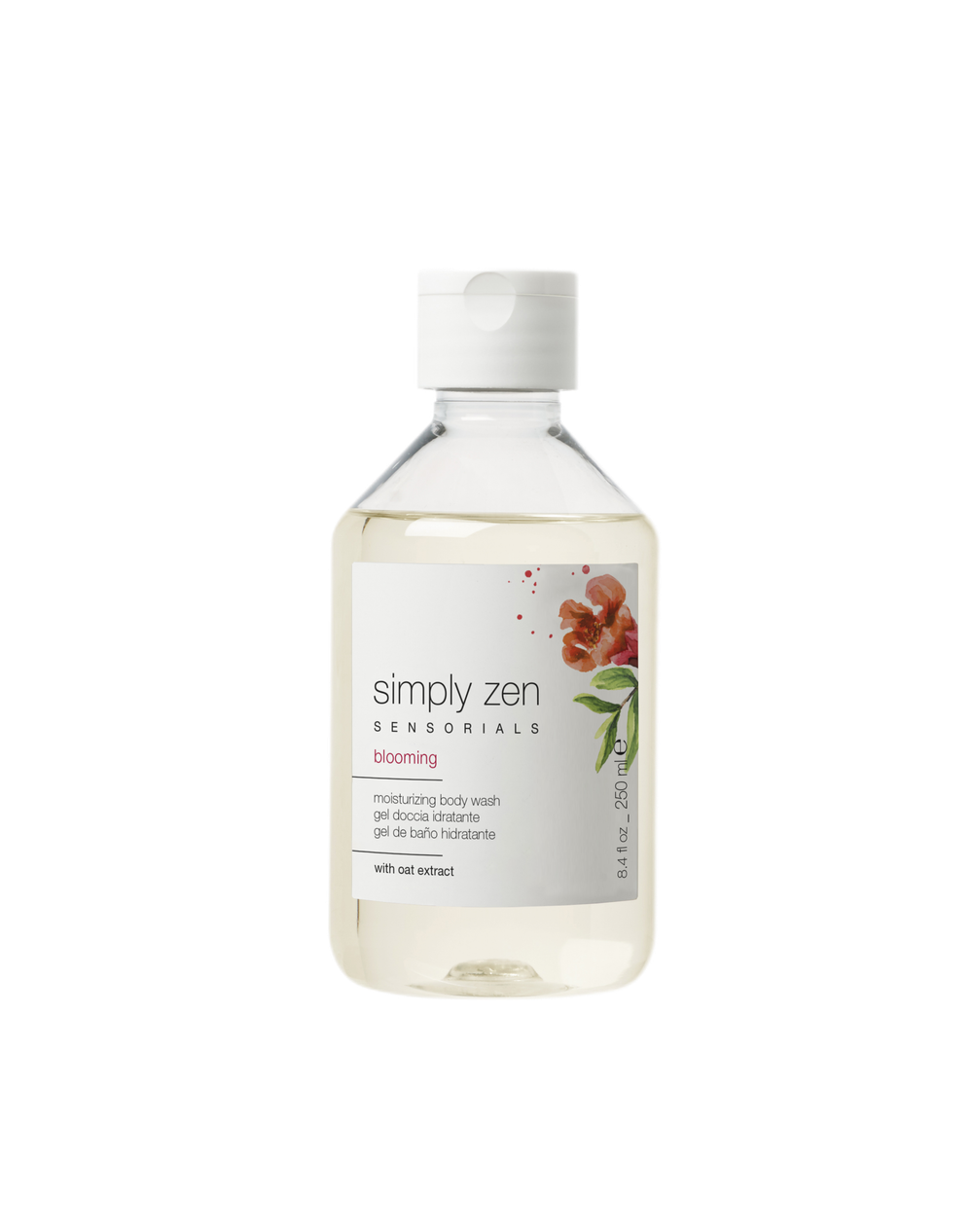 Simply Zen Blooming body wash / гель для душа (свежий гранат, цветки апельсина, древестные и амбровые ноты) 250мл