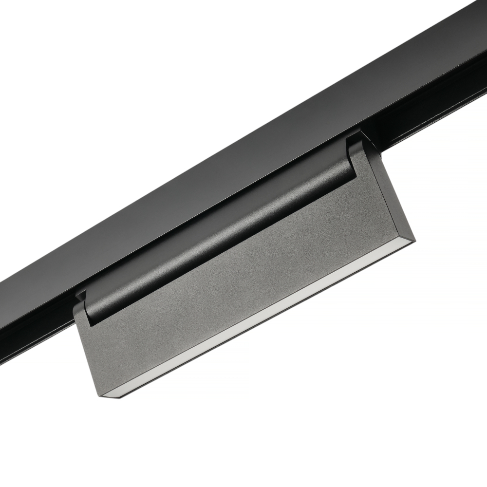 Трековый светодиодный светильник 48V магнитный MyFar Flow MT0212-16W4K-B