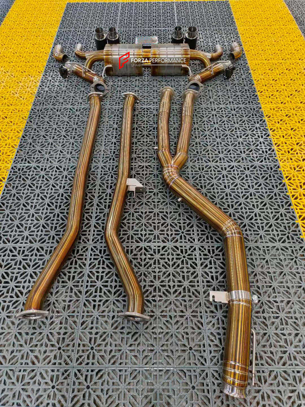 Спортивная выхлопная система с заслонками для BMW 5 Series G30 540i 3.0 2016+ БМВ