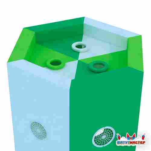 Развивающий фонтан «Летний Ветер» с летающими шариками, 80×80×1,2 см