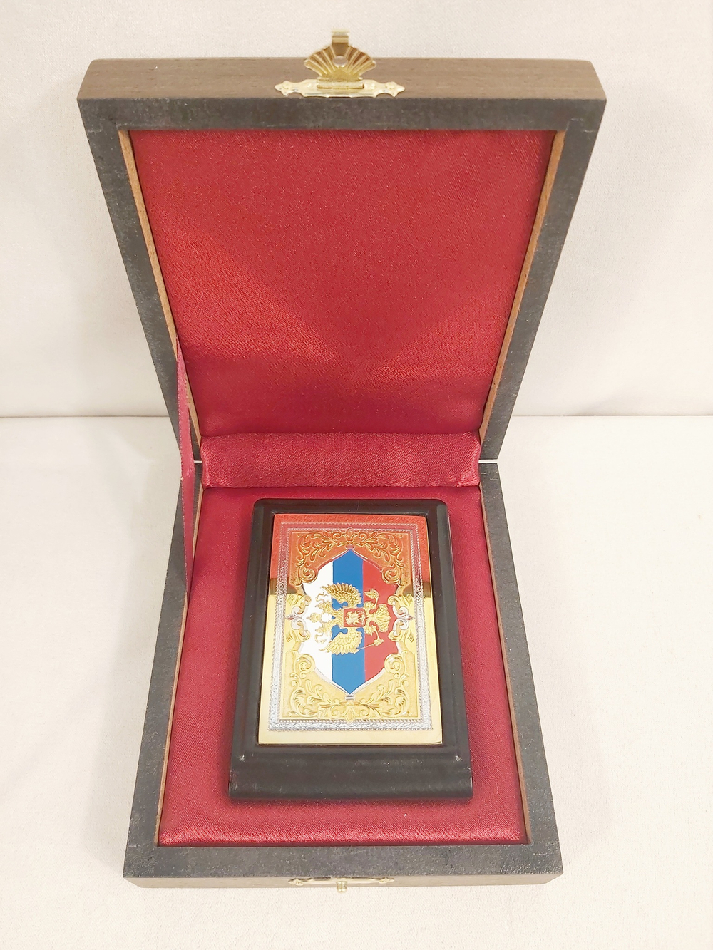 Обложка для удостоверения "Герб РФ.Триколор" (Златоуст)