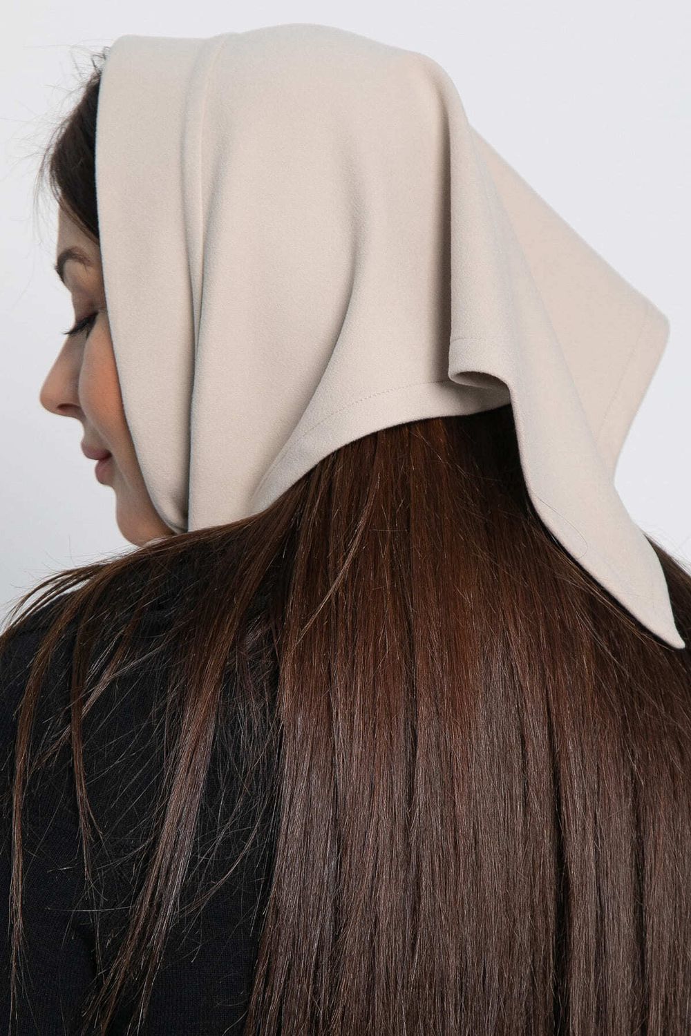 Косынка с завязками (бежевая) КЗВ7-53М LT Collection