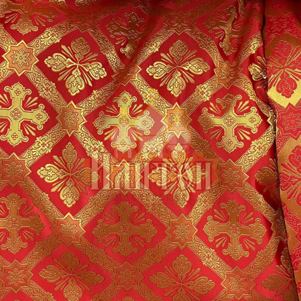 Шёлк "Канон" красный