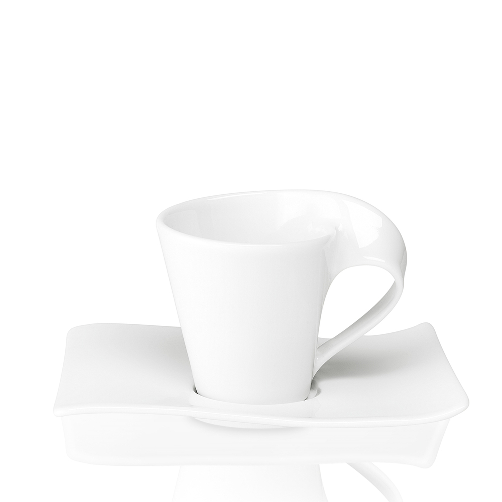 Villeroy & Boch Чашка с блюдцем NewWave 200 мл для кофе 1025251300+1025251280