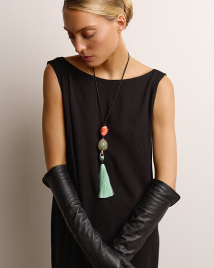 Кисточка с авантюрином