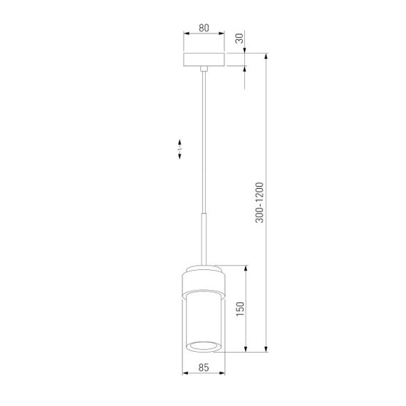 Подвесной светильник Eurosvet Pebble 50264/1 черный