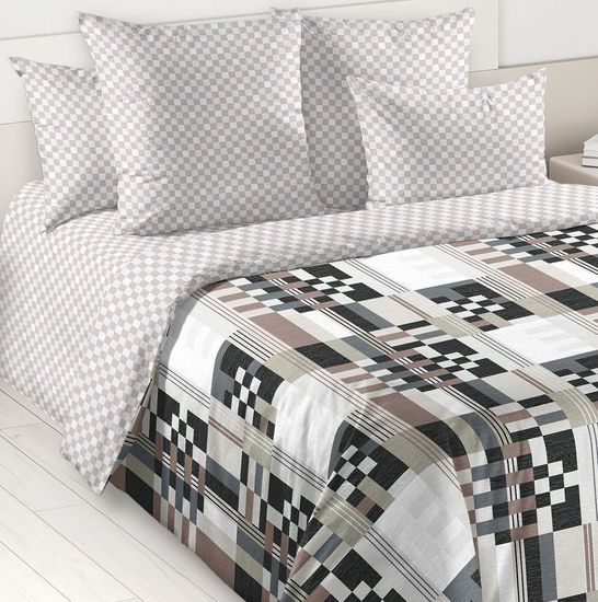 Евро комплект постельного белья Эрнесто поплин