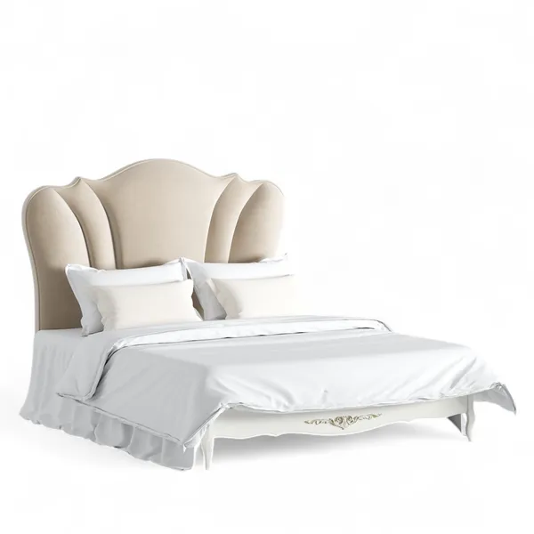 Кровать с мягким изголовьем 160*200