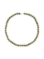 Бусы из унакита yabu002-8