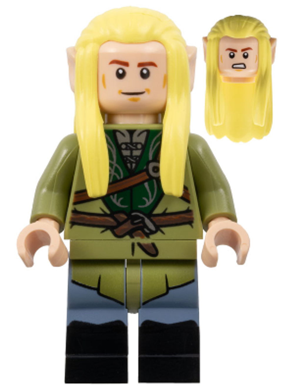 Минифигурка LEGO lor127 Леголас - Черные сапоги