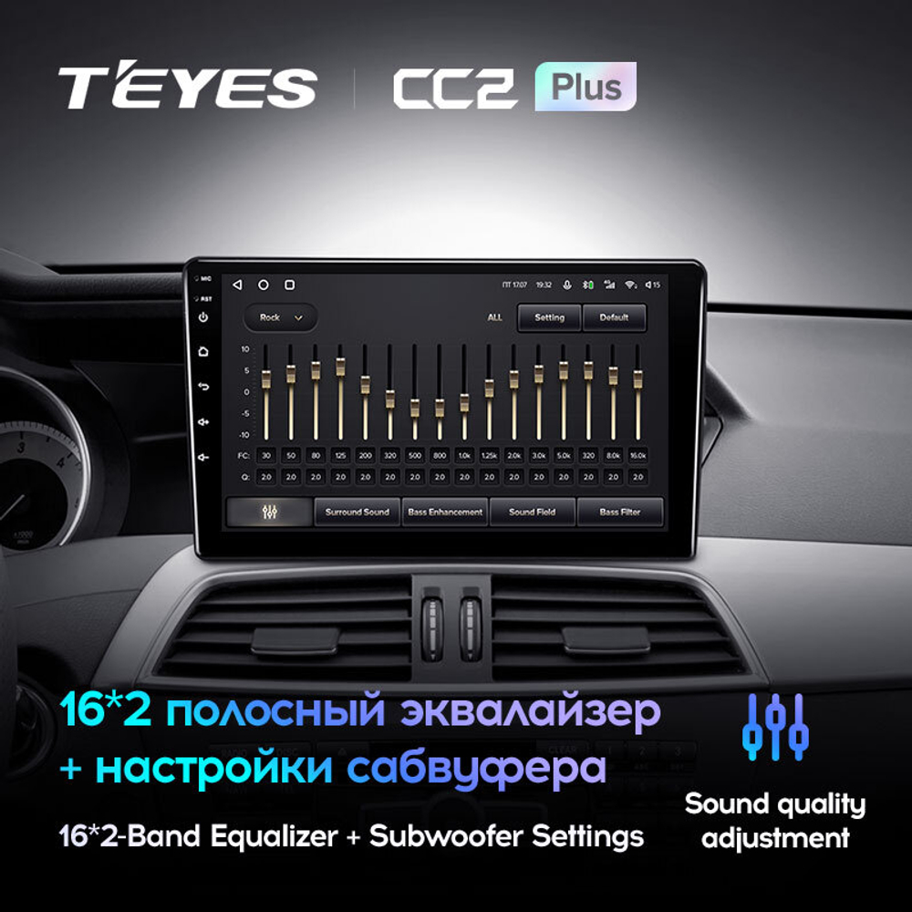 Teyes CC2 Plus 9"для Mercedes-Benz C-Class 3 2011-2015