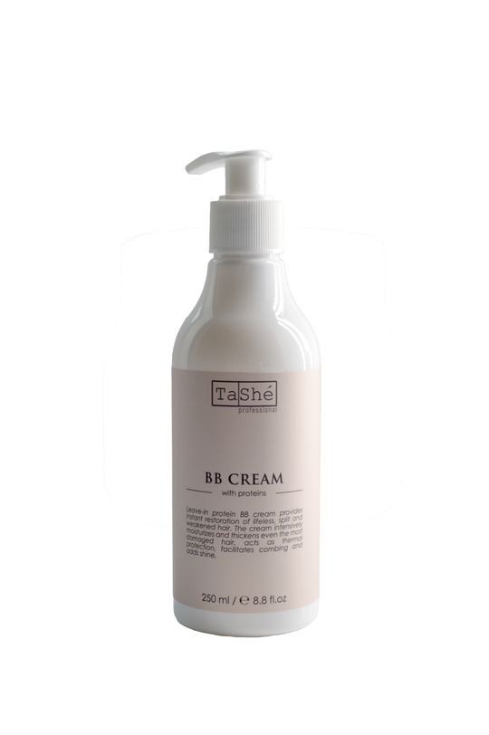 Несмываемый протеиновый BB-крем для волос Tashe Leave-in protein BB cream