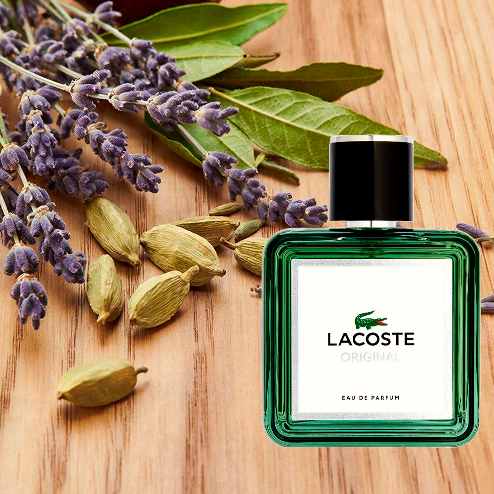 Lacoste Original — парфюмерная вода для мужчин.  Стильный аромат для энергичных мужчин.Изображениие by Gigachat
