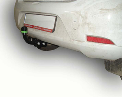 Фаркоп(прицепное) Лидер-Плюс для RENAULT LOGAN 2005- , SANDERO 2014- (паспорт и сертификат в комплекте)(без электрики)R114-A