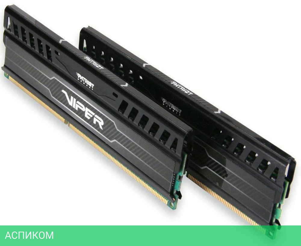 Оперативная память Patriot Viper 3 Black Mamba 2x8GB KIT DDR3 PC3-12800 (PV316G160C9K)