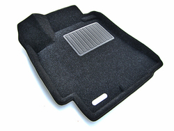 Коврики салона для TOYOTA Highlander (2007-2013) Euromat 3D Business черные. Арт. EMC3D-005111