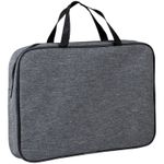 Папка с ручками А4, Спейс, ПМ-А4, Графит, ткань, молния