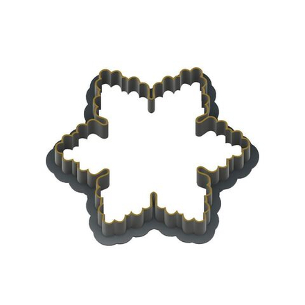 Формочка снежинка