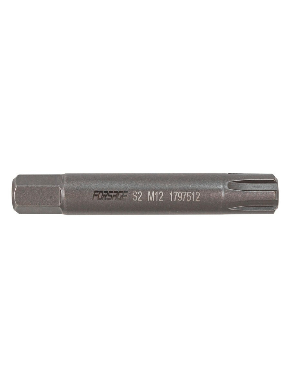 Бита 6-гранная Ribe M12х75ммL, 10мм Forsage F-1797512