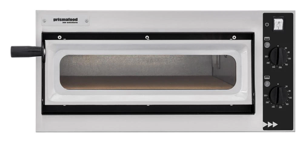 Печь для пиццы Prismafood SMALL BASIC 1/40 GLASS & LIGHT, 2 термостата