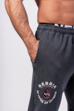 Спортивные брюки Washed Sweat Joggers LEGEND 795 Темно Серые
