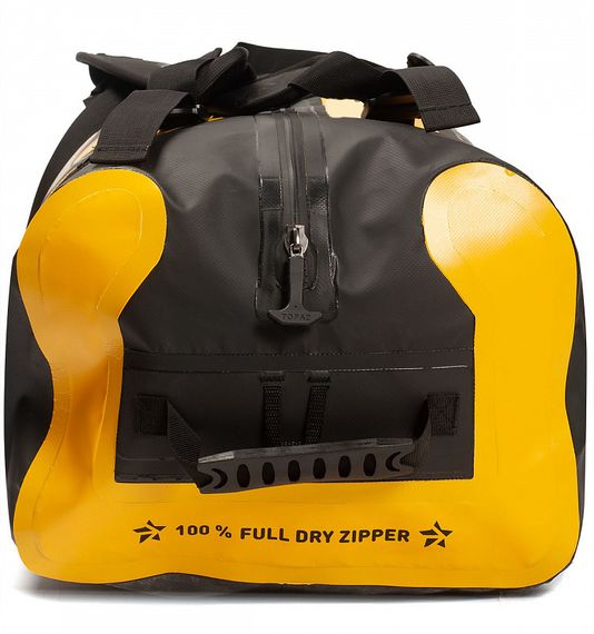 Гермо-Сумка-Рюкзак Sargan Прогрессор-110 герметичная молния 100%, вкладыш 110 л черный/желтый