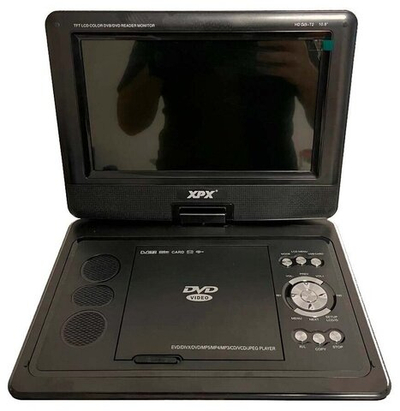 Портативный DVD-плеер XPX EA-1049L 10,8 с тюнером DVB-T2