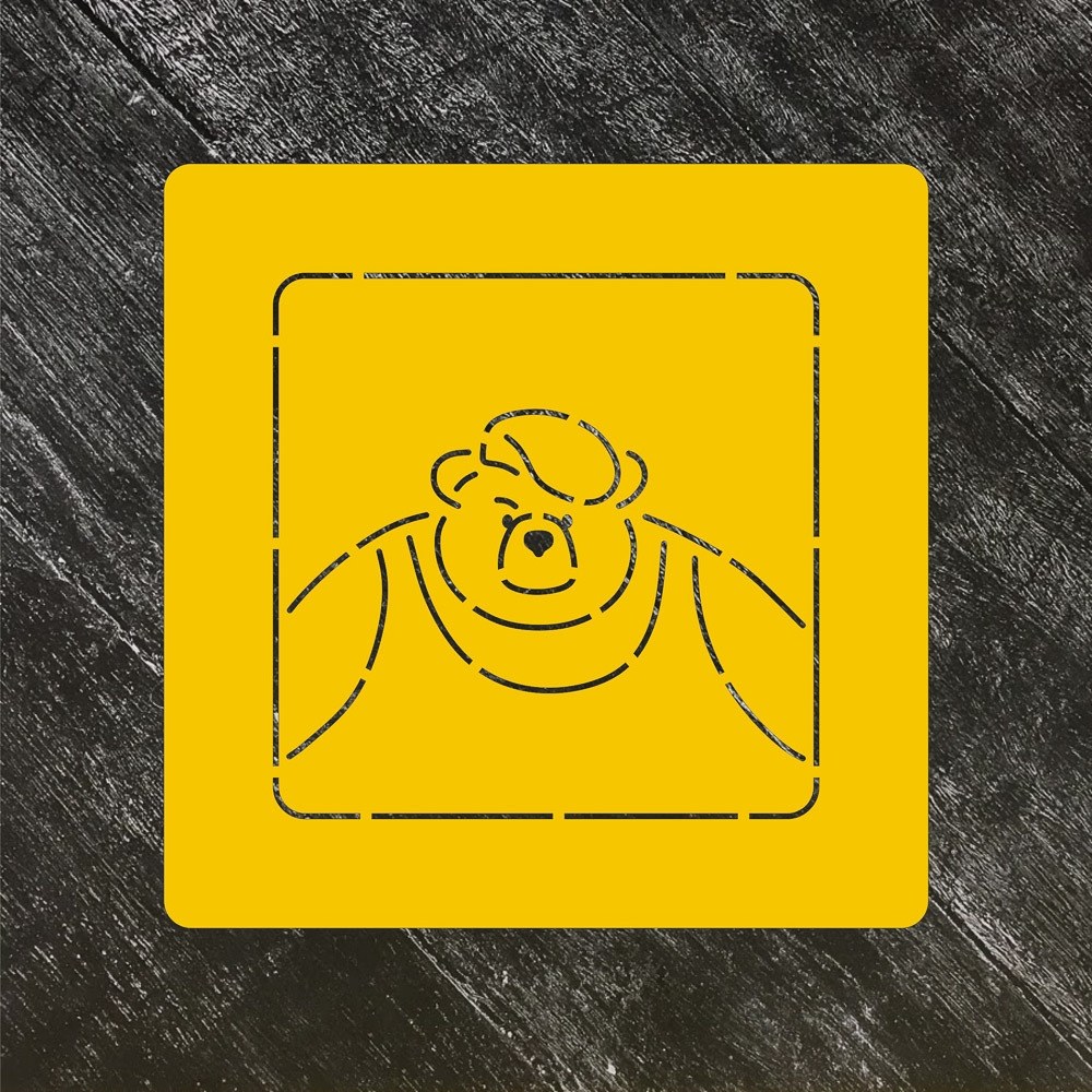 Мишка 23 февраля №7