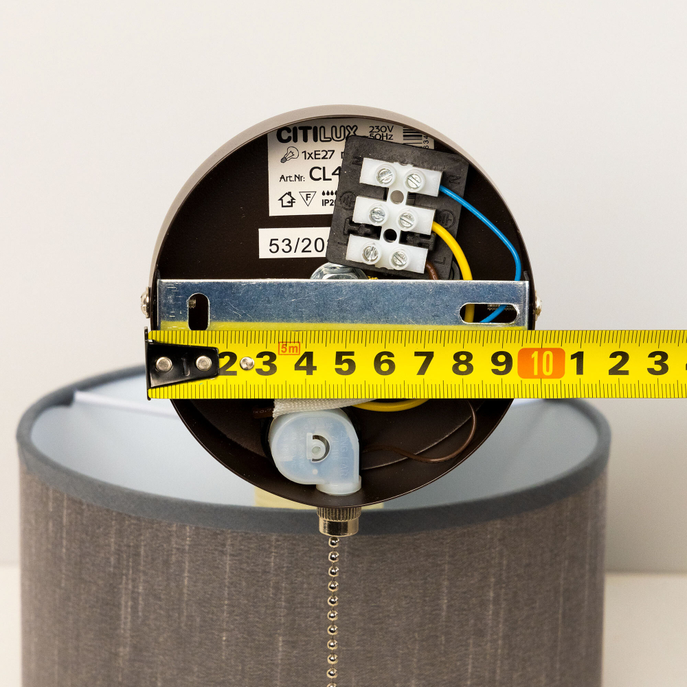 Citilux Форма CL428411 Бра с абажуром и выключателем