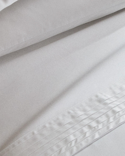 Простыня Zara Home сатин, хлопок 100%, однотонный, 6114/089