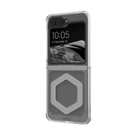 Защитный прозрачный чехол MagSafe UAG Plyo Pro для Samsung Galaxy Z Flip6 Гибридный поликарбонатный чехол с повышенным уровнем защиты при падении. Производителем заявлена устойчивость к пожелтению