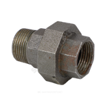 Соединитель прямой американка чугун Ду 15 (1/2") ВР/НР Fittex