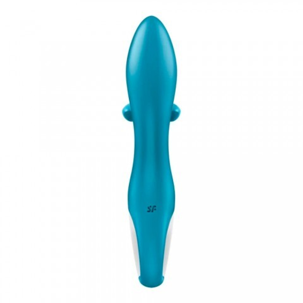 Вибратор-кролик Embrace me berry Satisfyer, бирюзовый