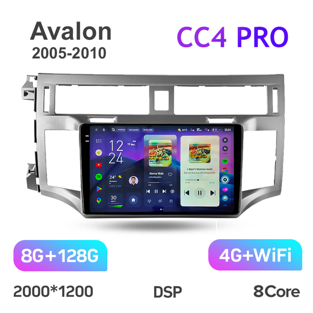 Teyes CC4 Pro 9" для Toyota Avalon 2005-2010